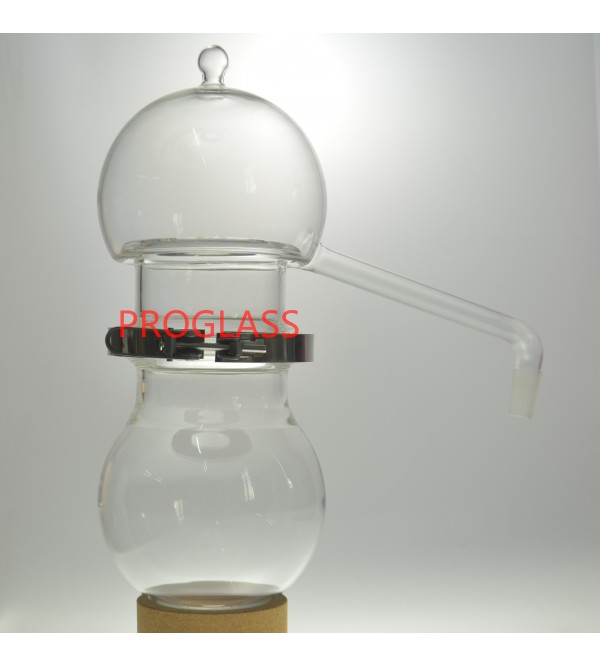 Flange Essential oil distillation kit,Long arm 200mm with joint 24/40