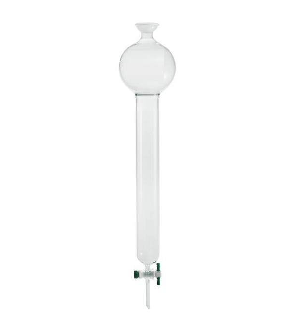 Columns,Chromatography,Spherical Joints,PTFE Stopcock,Reservoirs 500mL
