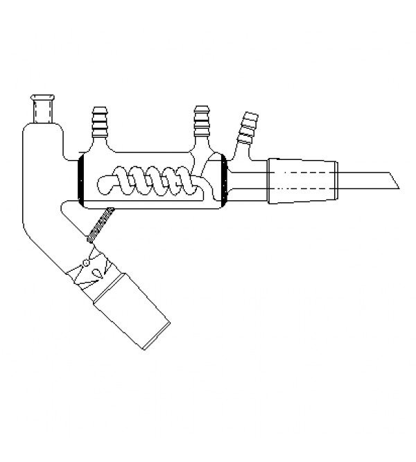 Distilling Heads,Short Path,Improved,with Vigreux