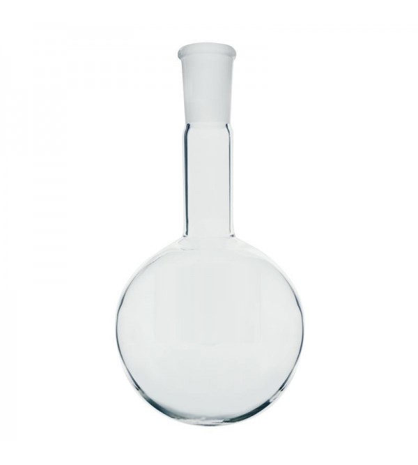 Flasks, Heavy wall,Round Bottom,Long Necks,Quartz 500mL