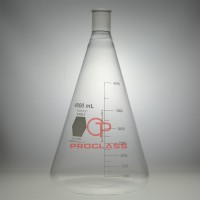 Flask,Erlenmeyer,Heavy Wall,34/45,4000mL