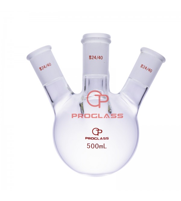 Four Necks Round Bottom Flask,500ml 