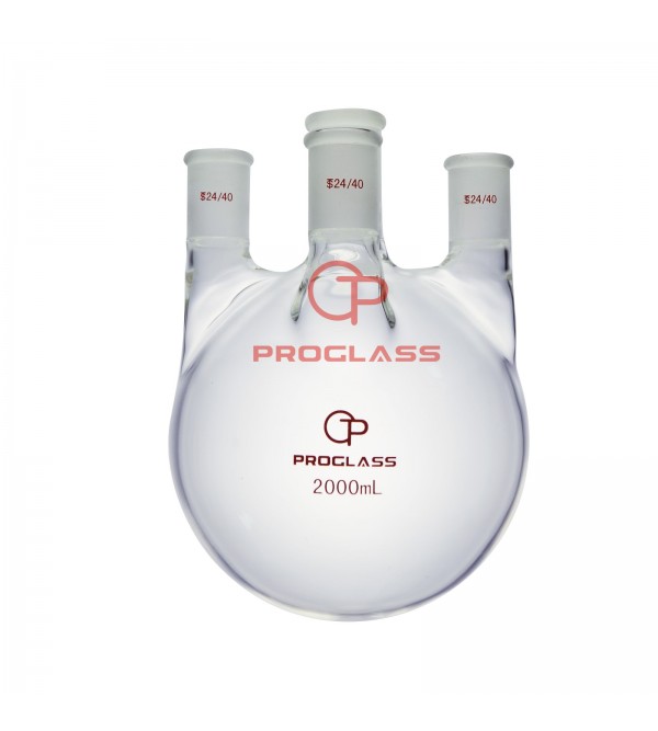 Four Necks Round Bottom Flask,Straight,2000ml 