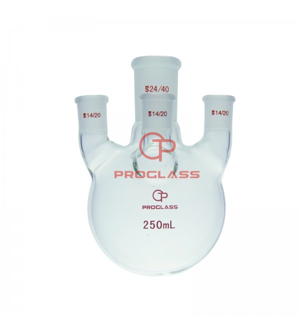 Four Necks Round Bottom Flask,Straight,250ml 