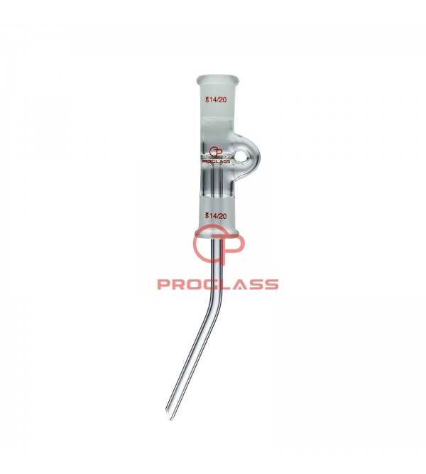 Adapter,Distillation Receiving Set Straight Type Vacuum Adapter Joints 14/20
