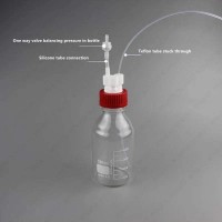 Gl45 multi hole cap screw cap liquid chromatography waste liquid cap reagent bottle fluid output cap (3 holes / 4mm)