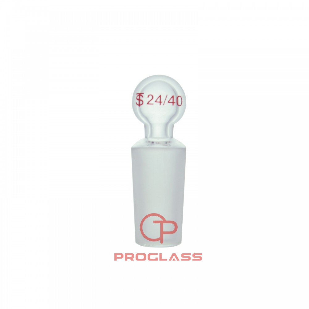 Laboy 6 Tappi In Vetro Borosilicato Pennyhead, Cavi, Per Connessioni 10/18, Soffiati A Mano, Ideali Per Labware E Fermentazioni